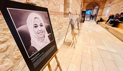 Filistin’in şehit gazetecileri anısına “İşgalin Tanıkları” fotoğraf sergisi açıldı