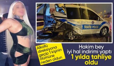 İstanbul’da polis aracına çarparak 1 kişinin ölümüne neden olmuştu: Salıverildi